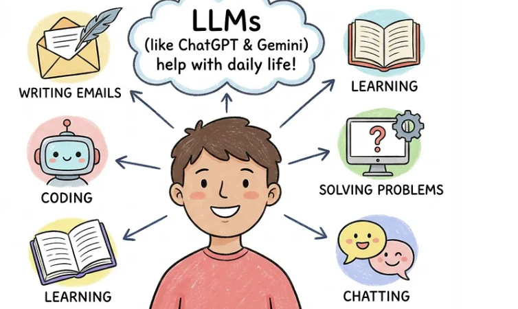 How Large Language Models Actually Work: A Clear Explanation Without the Math
